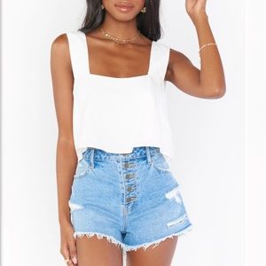 NWT Show Me Your Mumu Tara Crop Top Size Small